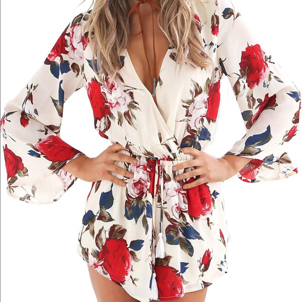 Floral Romper